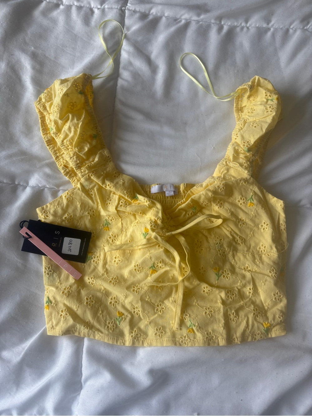 NWT yellow top